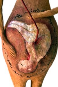 Ateliê Natasha Faria - Corpos entre Quatro Paredes - Corpo Ninho (detalhes)