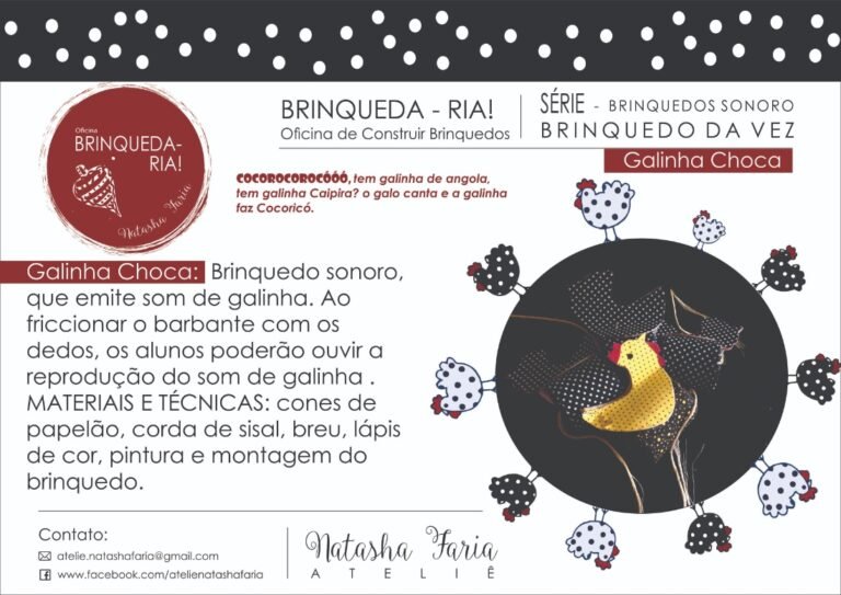 Natasha Faria Atelie - Brinquedaria - Galinha - Choca